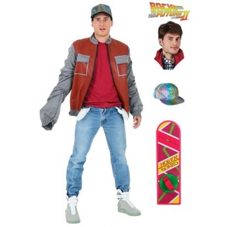 Paquete de chaqueta de Marty McFly de Volver al futuro