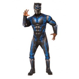 Disfraz azul de Black Panther deluxe para adulto