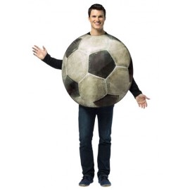 Disfraz de fútbol soccer Get Real para adulto