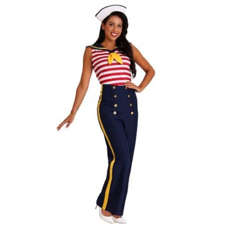 Disfraz para mujer Perfect Pin Up Sailor