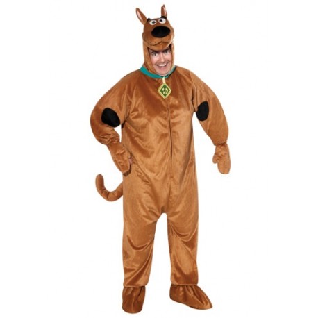 Disfraz de Scooby Doo para adulto talla extra
