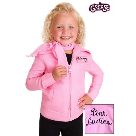 Chaqueta Pink Ladies auténtica para niños pequeños