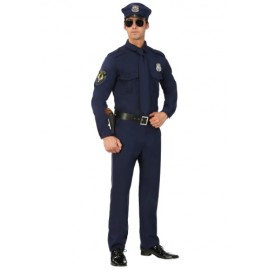 Disfraz de policía para hombre talla extra