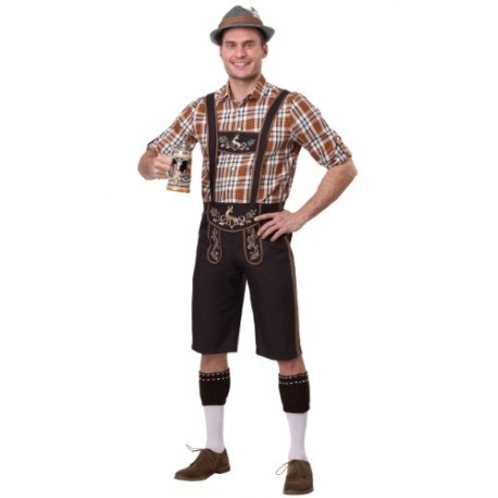 Disfraz de Oktoberfest Stud para hombre talla extra