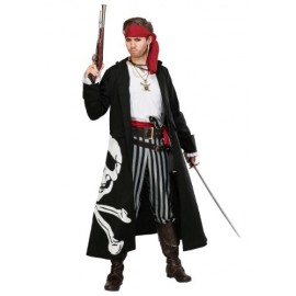 Disfraz de Capitán Bandera Pirata para hombre talla extra